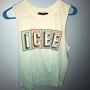 Cut off ICEE graphic tee